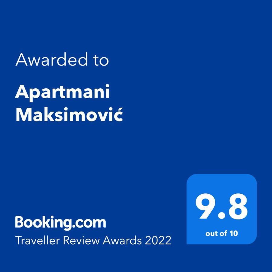 Apartmani Maksimovic Mokra Gora Buitenkant foto